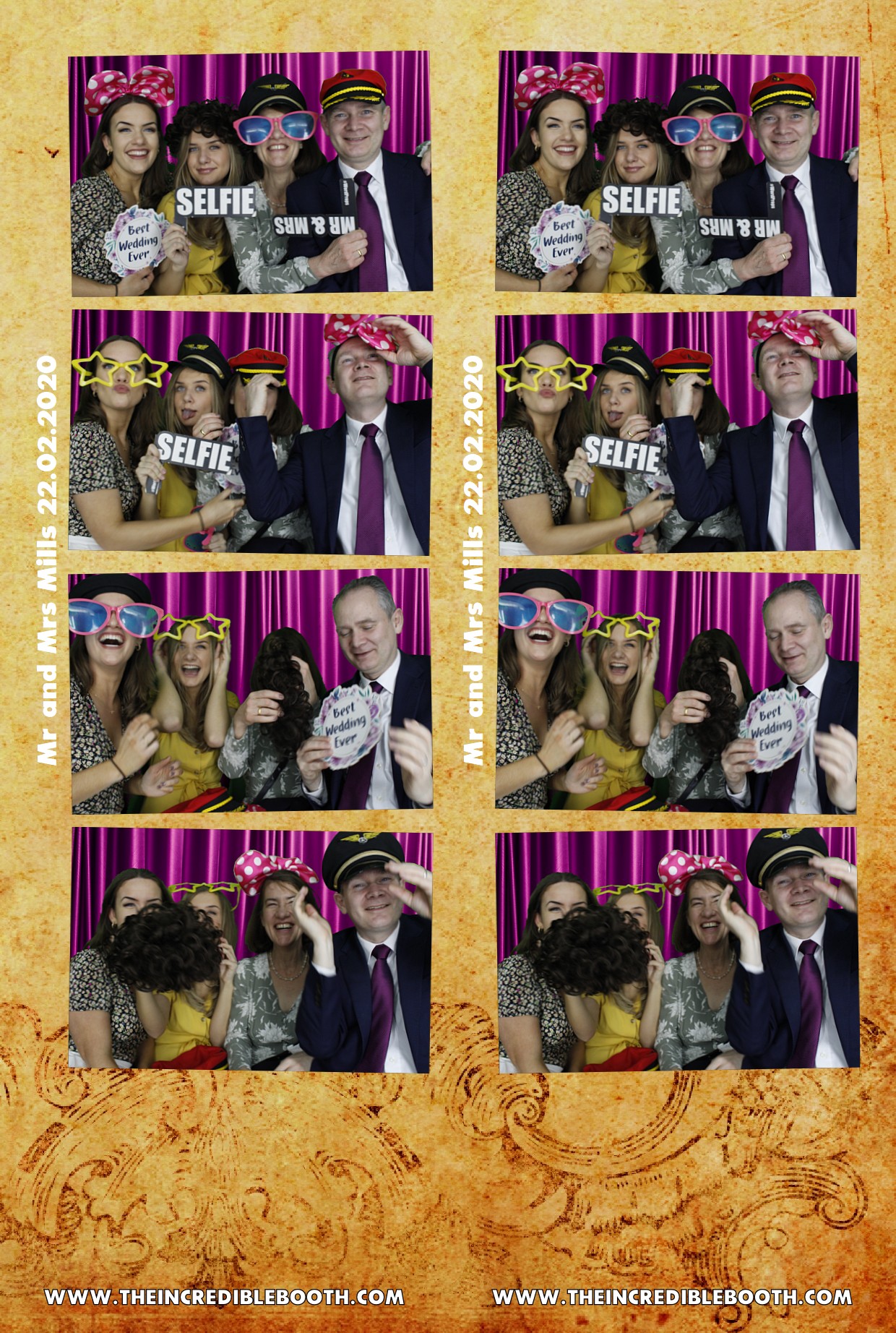 Mr & Mrs Mills | View more photos from the event at gallery.myphotoboothexperience.co.uk/u/MyPhotoBoothExperienceLtd/Mr-Mrs-Mills